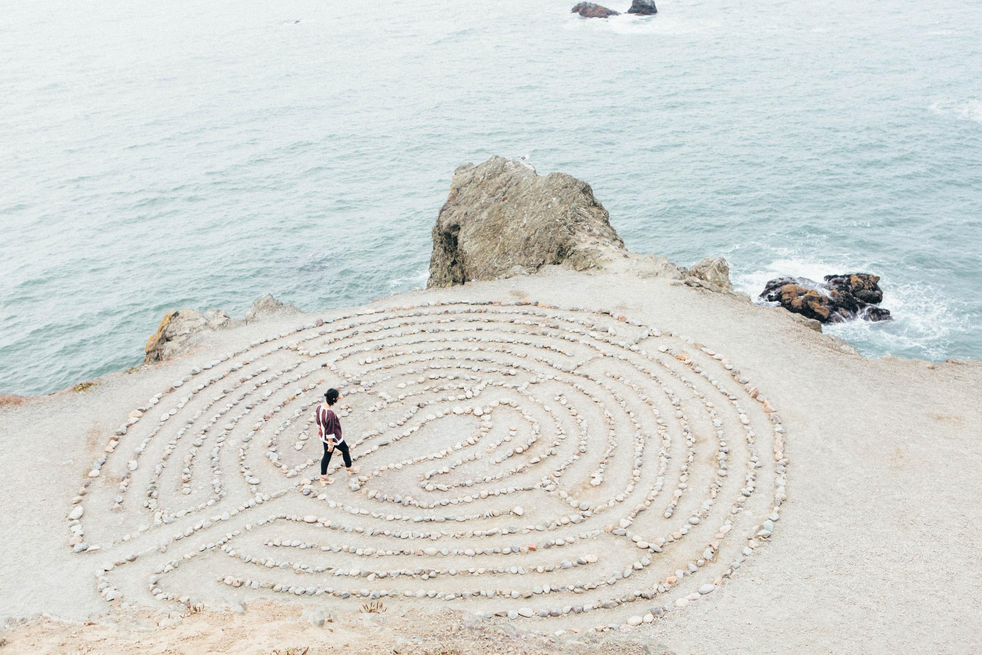Founder navigating a mind minze to realise vision