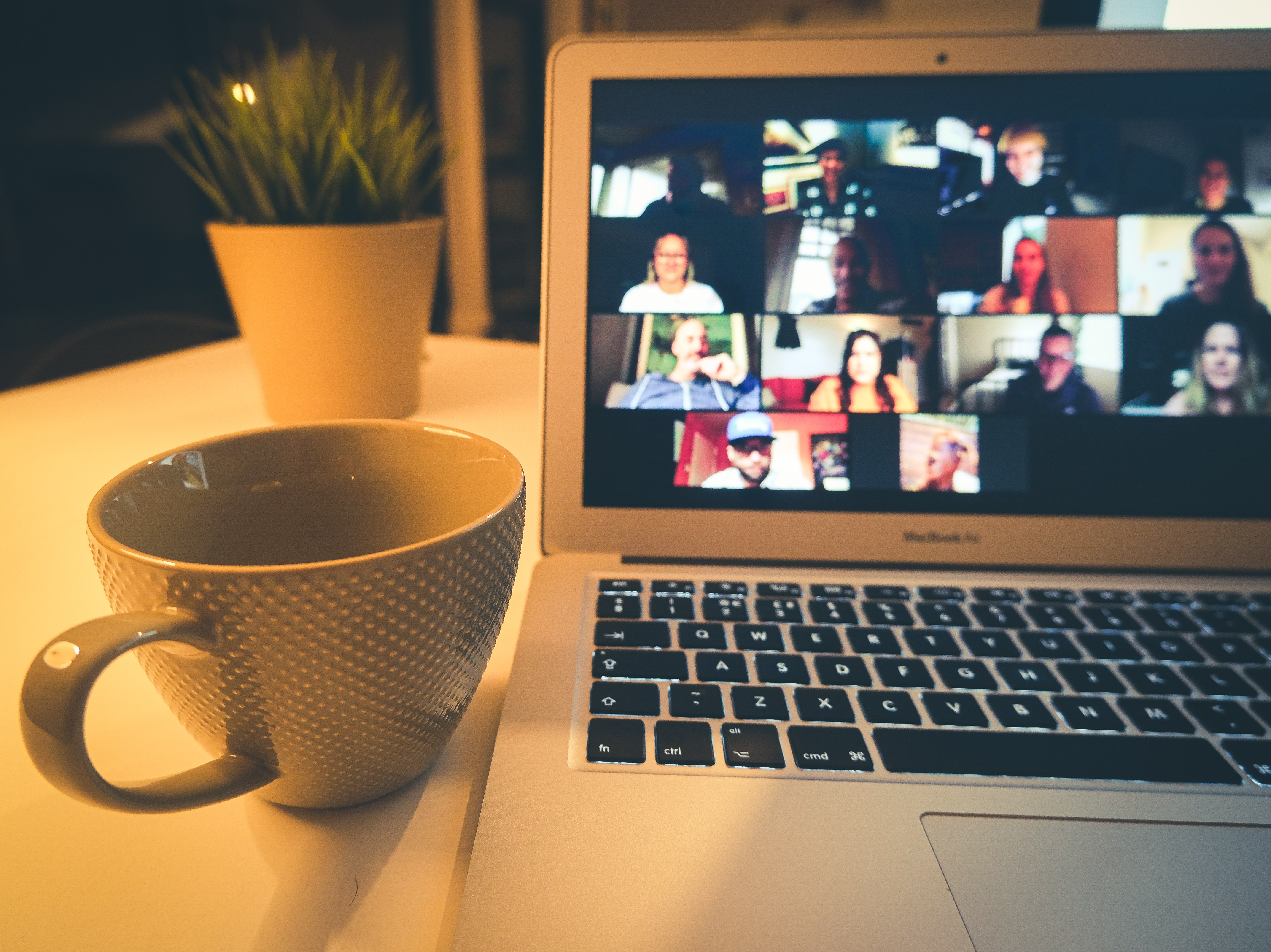 Mockup of Inceptism partner on a coffee table